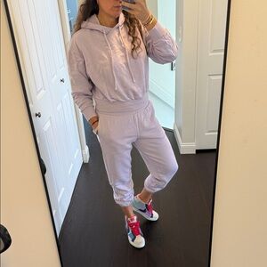 Wesley Light Purple Jogger Set M